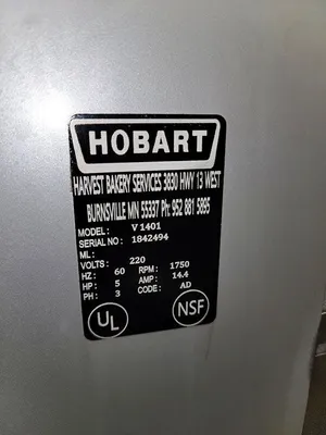 HOBART V-1401 Dough Mixers | Harvest Equipment and Fabrication Inc (3)