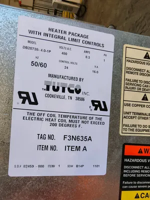 Used TRANE VSEF1200GA0DD04AD2000L0WWE04021W Air Pressure Regulators South Carolina US | ESS Industrial Equipment Sales #1557911