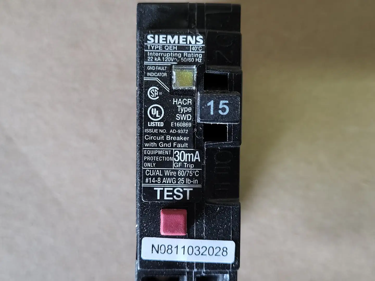 New | in-Stock SIEMENS QE115H Switchgears British Columbia CA | Lenmark #239102
