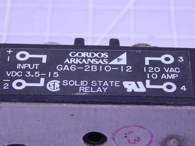 Used GORDOS ARKANSAS _UNKNOWN_ Relays & Switches Texas US | OCO Industrial #1675939
