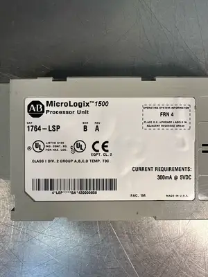 Allen Bradley 1764-LSP /B REV.A MicroLogix 1500 Processor Unit (7.2.2)