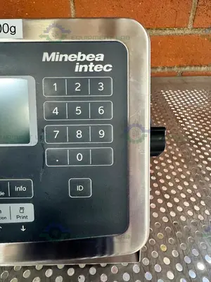 Used MINEBEA INTEC CAPS1U-20CC-LU STAINLESS STEEL SCALE 10X10 W/ MIS2UR-V2, 30 LBS CAPS1U-20CC-LU STAINLESS STEEL SCALE 10X10 W/ MIS2UR-V2, 30 LBS Scales California US | Equipment Lab #1394835