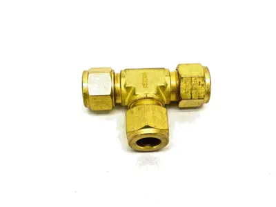 B-810-3 | Swagelok  Brass Compression Union Tee Fitting 1/2" Tube OD - New Other