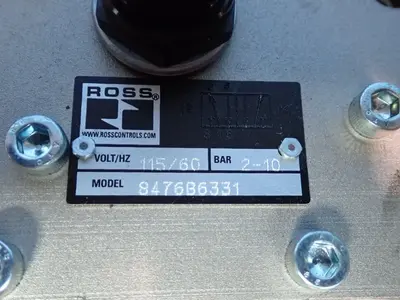 USED ROSS CONTROLS 8476B6331