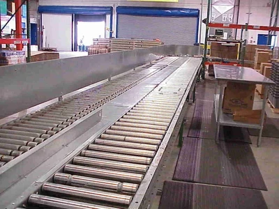 Used 2005 HYTROL 24″ CONVEYOR SYSTEM Roller Conveyors Florida US | USA Transequipment #1542519