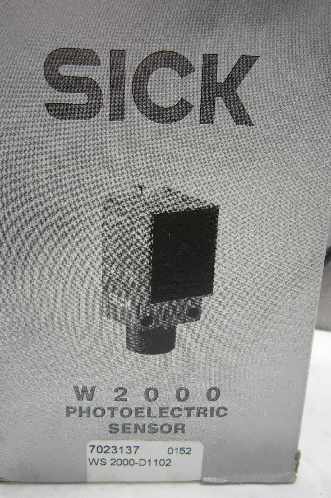 NEW SICK OPTIC 7025964 SENDER/RECEIVER PHOTOELECTRIC SENSOR 7023137 & 7023080