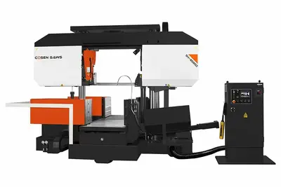 COSEN SH-8580D Horizontal Band Saws | Chaparral Machinery (2)