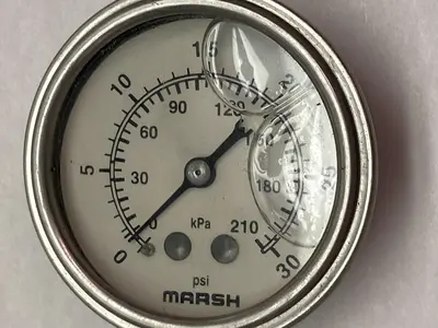 Used MARSH 0-30 Universal Pressure Meters | Surplus Asset Holdings #1219059