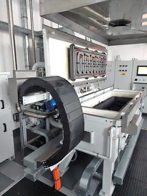 The vacuum furnace TYPE 200X1000
