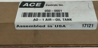 NEW ACE CONTROLS 050-0001 A0-1 AIR/OIL TANK 0500001