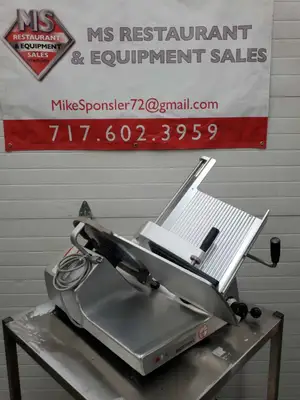 Bizerba GSP H 2012 Manual Deli Slicer Fully Refurbished, Tested, Working