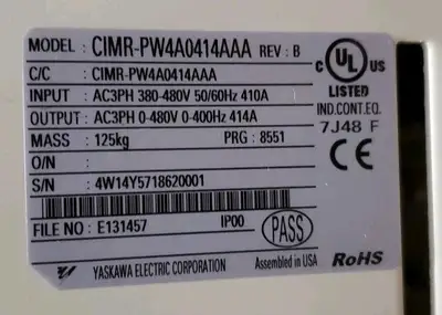 USED Yaskawa iQpump1000