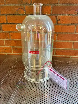 Used CHEMGLASS 10 LITER JACKETED PROCESS REACTION VESSEL Glassware - Other California US | Equipment Lab #1407301