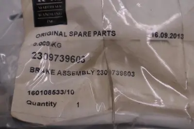 NEW R&M Original Spare Part 160108533/10 Brake Assembly 2309739603 STOCK G338A