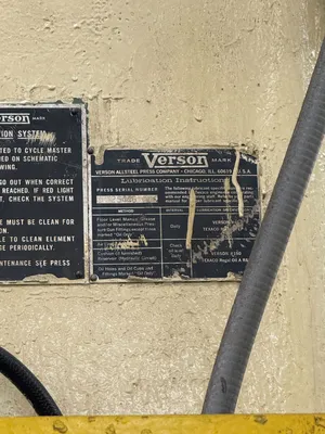 VERSON S2-500-96-60T Straight Side Mechanical Stamping Presses | Rygate LLC (9)