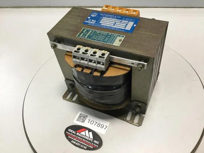 Used RATHGEBER ET1600 Transformers Michigan US | Ideal Machinery #596205