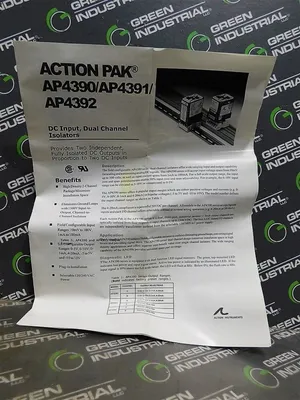 USED ACTION PAK 4392-2000-1
