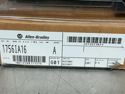 Used ALLENBRADLEY 1756IA16/A PLC Input & Output Ohio US | HGR 24 #1488491