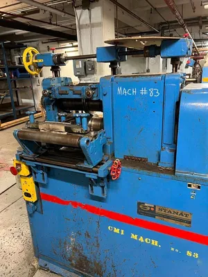 1969 STANAT 8" x 3" s-190 RING SLITTING LINE (14536) SLITTING LINES | Machinery International LLC (62)