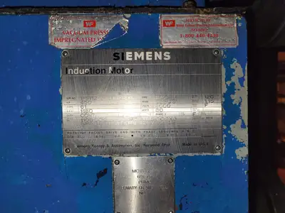 Used SIEMENS RGS Motors (misc) British Columbia CA | Lenmark #246590