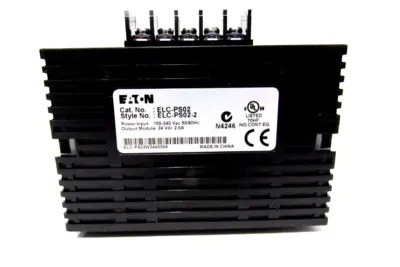 NEW EATON ELC-PS02 POWER SUPPLY 24VDC ELCPS02