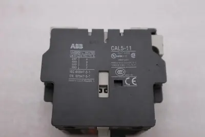 ABB Contactor Auxiliary Contact CAL5-11 STOCK H1524A