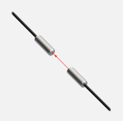 Banner PIT615U 48095 Plastic Fiber Sensor, Opposed Mode, Core Dia. 1.5 mm [New]