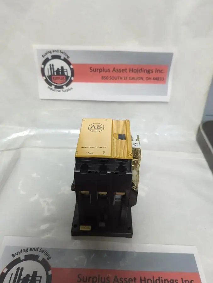 Used ALLEN-BRADLEY 100-A75N*3 Miscellaneous Equipment (Electrical & Power) Ohio US | Surplus Asset Holdings #1399602