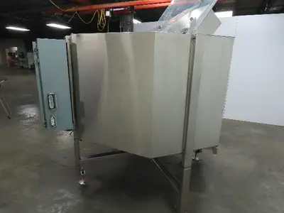 Fortville ROF Rotary Orienting Feeder 2-1/8x2" Spray Can Cap Sorter Stainless