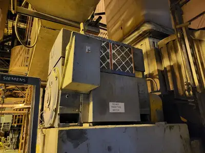 Induced Draft Fan w/ 700hp Induction Motor 4000V, 887RPM, 3Ph, 5810S, Type CG