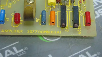 General Electric 3S7700PB103A1 Vibration Amplifier Board 44A321015 Rev. 0 Used