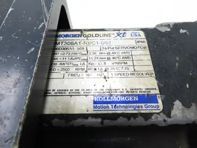 Rapid Air 104CJ Servo Feed Punch Press Metal Feeder 4" Wide Kollmorgen Goldline