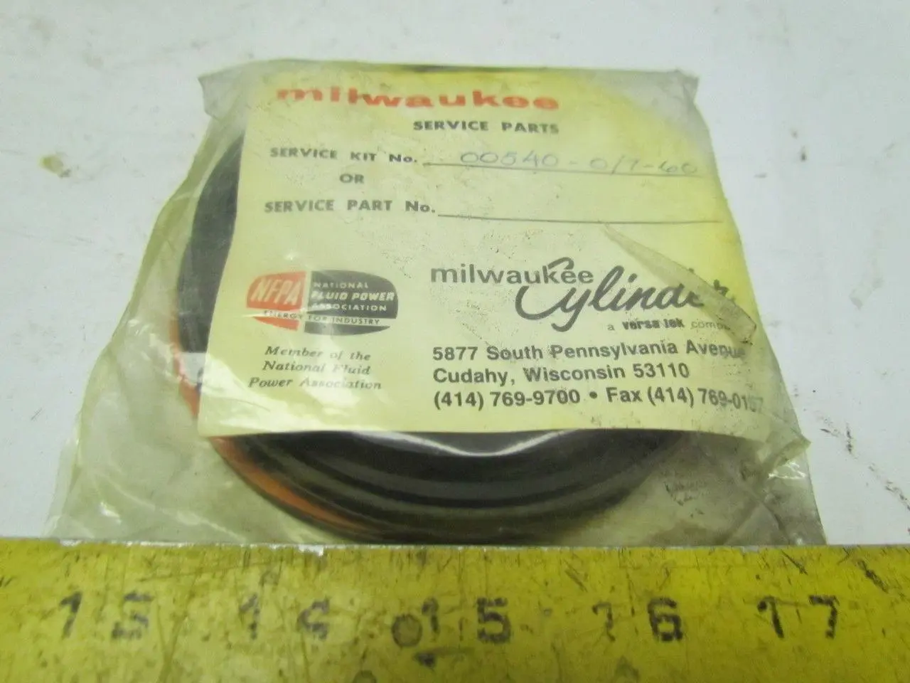 New | in-Stock MILWAUKEE CYLINDER _UNKNOWN_ Hydraulic Cylinders | Arrow Industrial #632730