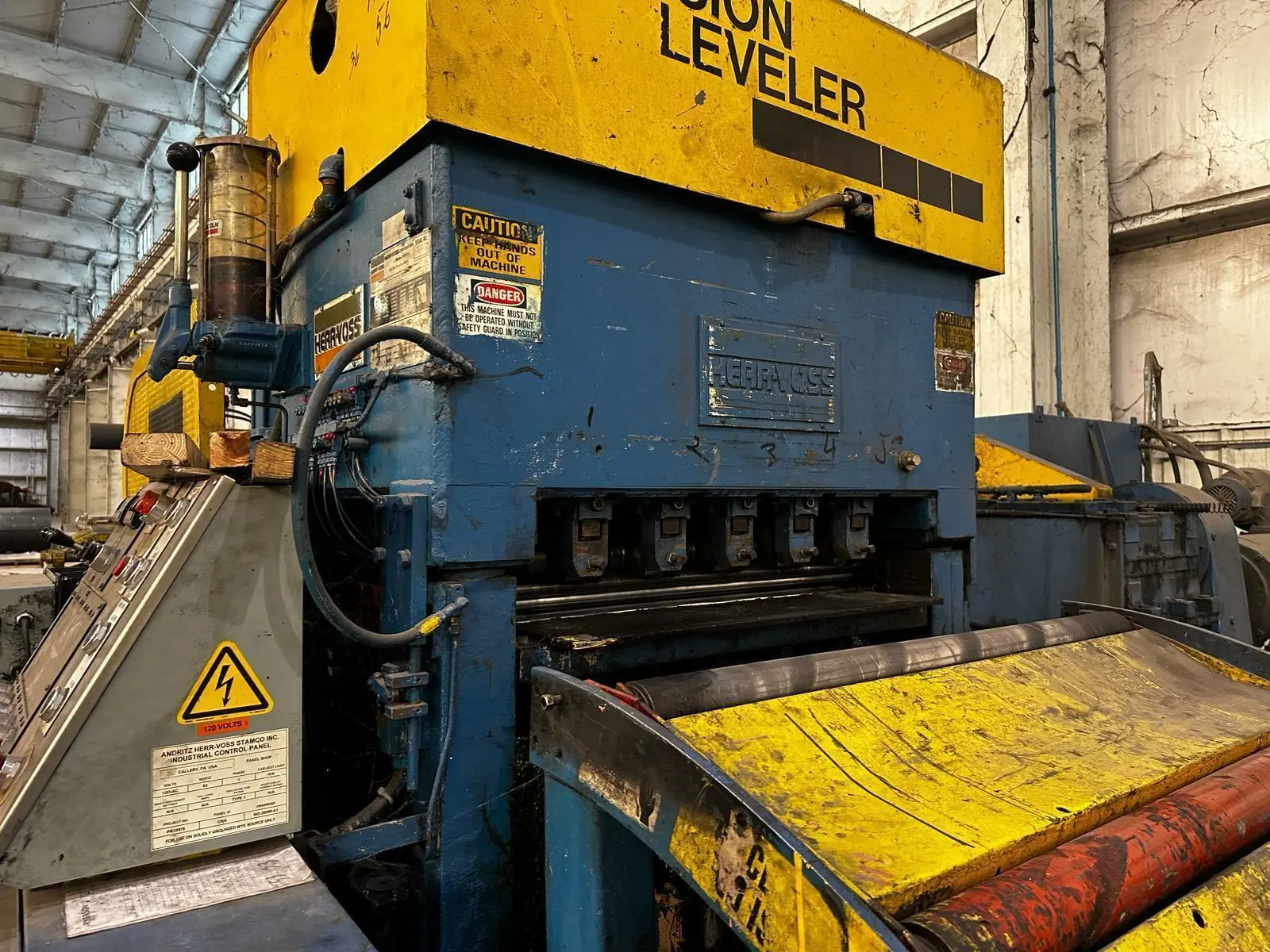 USED HERR VOSS/RED BUD 30" X 0.060" HIGH SPEED BLANKING LINE (14370)
