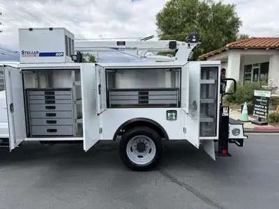 New | in-Stock 2026 FORD F550 SUPER CAB Service & Utility Trucks California US | Commerce Truck Equipment Sales #1548744