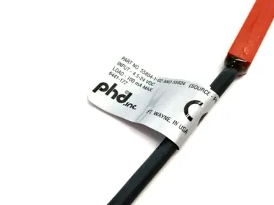 USED PHD HALL EFFECT SWITCH POSITION SENSOR, M8 3-PIN QUICK CONNECT