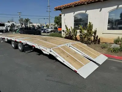 New | in-Stock 2025 FELLING FT-45-2 TA Tiltbed Trailers California US | Commerce Truck Equipment Sales #1548777