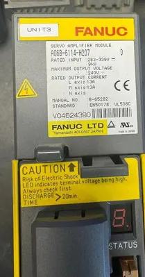 USED FANUC A06B-6114-H207