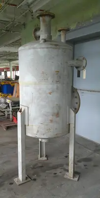 SPC9128  Tank 150 gallon vertical tank, CS, dish