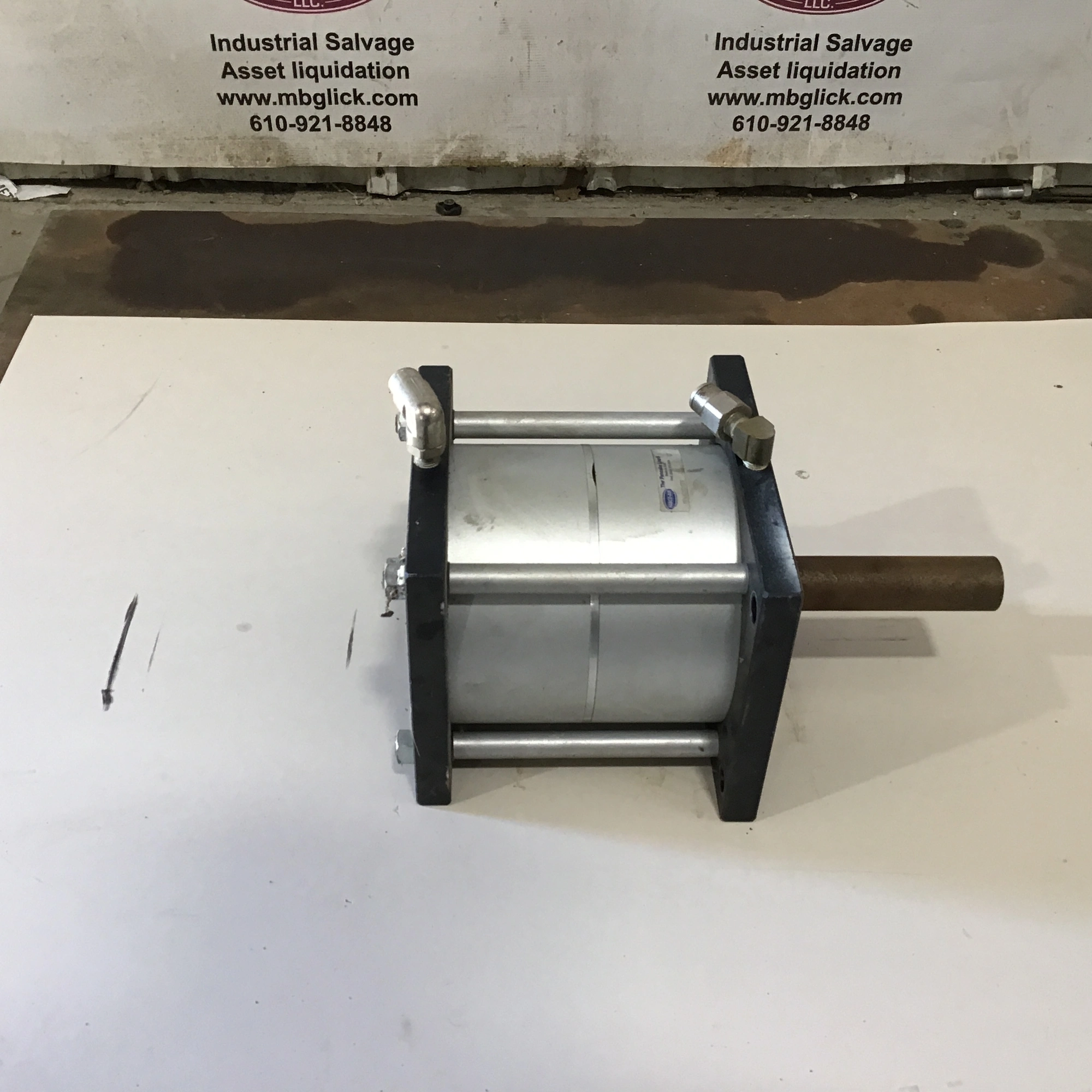 Fabco Air MP6X2X1X2FF Hi-Power Double Rod Cylinder
