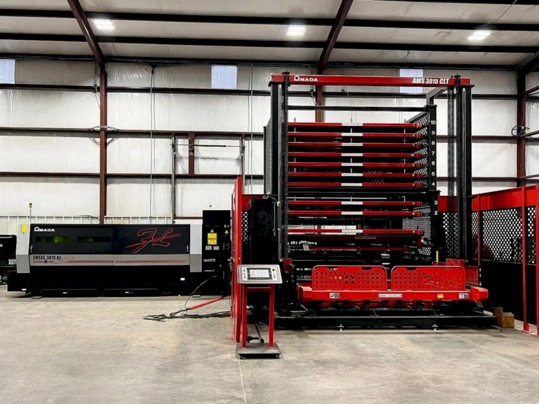 Used 2018 AMADA ENSIS-3015AJ Laser Cutters Illinois US | Machine Factory Outlet #1262799