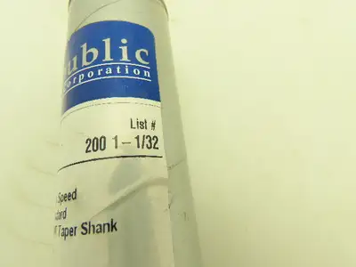 Republic 200 2-Flute HSS 1-1/32" Core Drill Bit #3MT Taper Shank