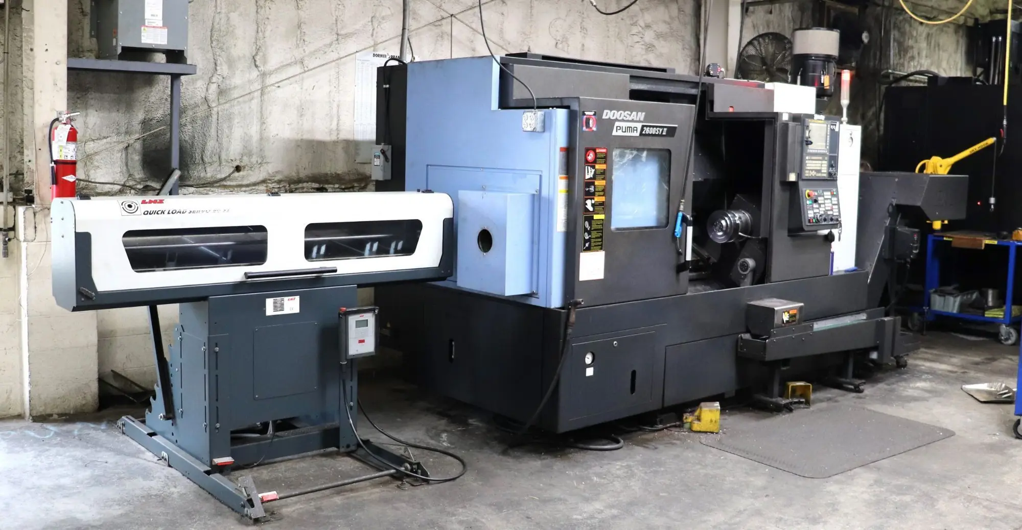 Used 2017 DOOSAN PUMA 2600SYII CNC LATHES MULTI AXIS 210649