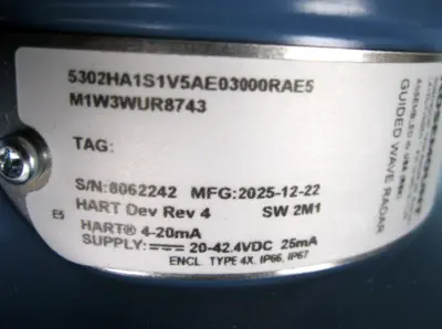 NEW Rosemount 5302 HA1S1V5AE0300RAE5M1W3WUR8743