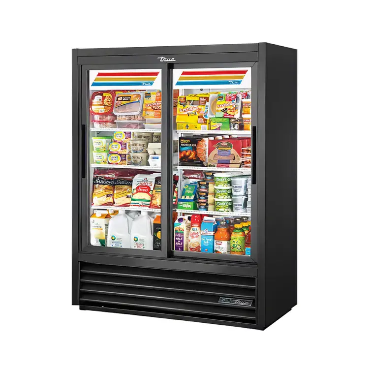Used True GDM-41SL-60-HC-LD WH Display Refrigerators Illinois US | Falcon Restaurant Supply #1373899
