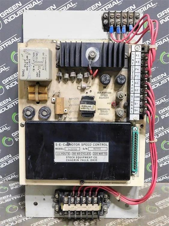 Used STOCK EQUIPMENT 3-Z2315 Motor Control Parts Wisconsin US | Green Industrial #670028