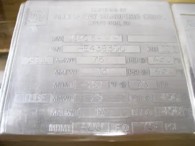 NEW Allegheny Bradford HE438300