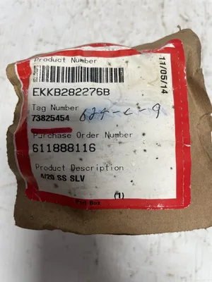 Flowserve EKKB282276B Stainless Steel Shaft Sleeve -NIB