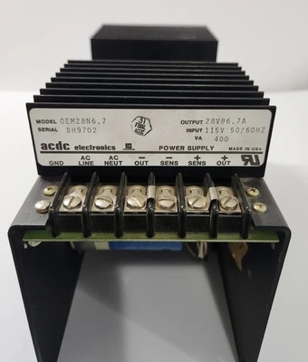 USED ACDC ELECTRONICS OEM28N6.7
