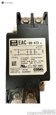 Used COSEL EAC-06-472-D Surge Protectors Kentucky US | Industrial Parts R Us Inc. #785330